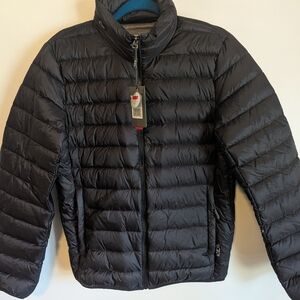 Tumi Mens Patrol Pax Packable Puffer Jacket, Size Small